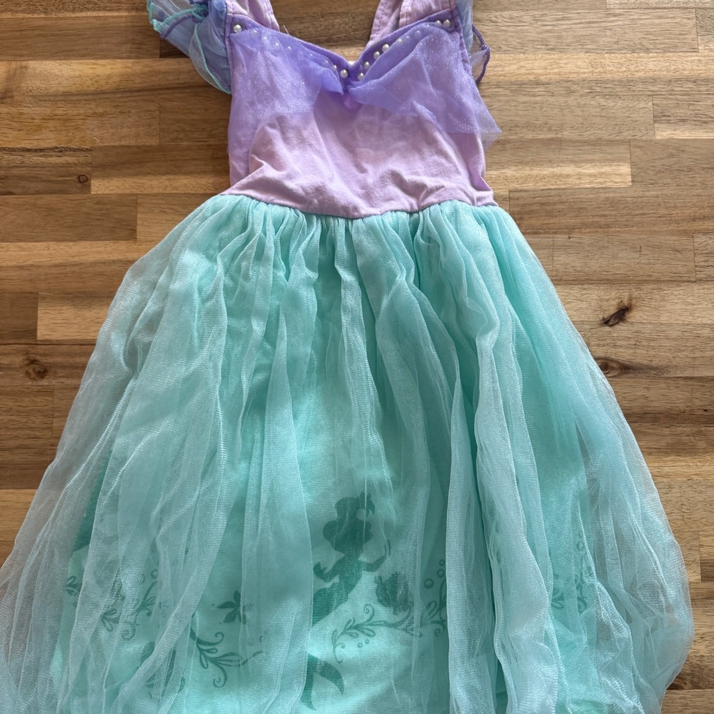 Girls Purple and Aqua Mermaid Costume Dress